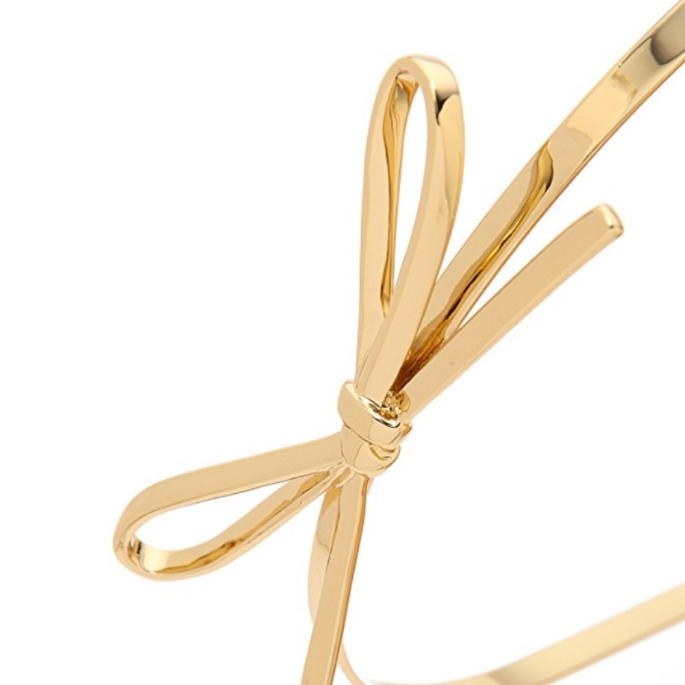Kate Spade Headband Skinny Mini with Metal Bow